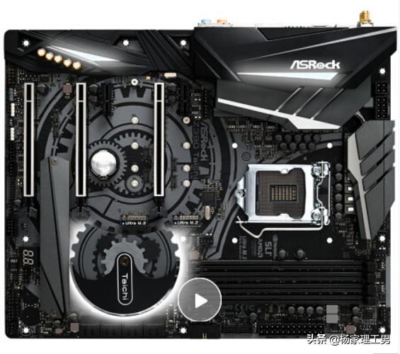 高端主板搭配双核cpu,华擎顶级主板