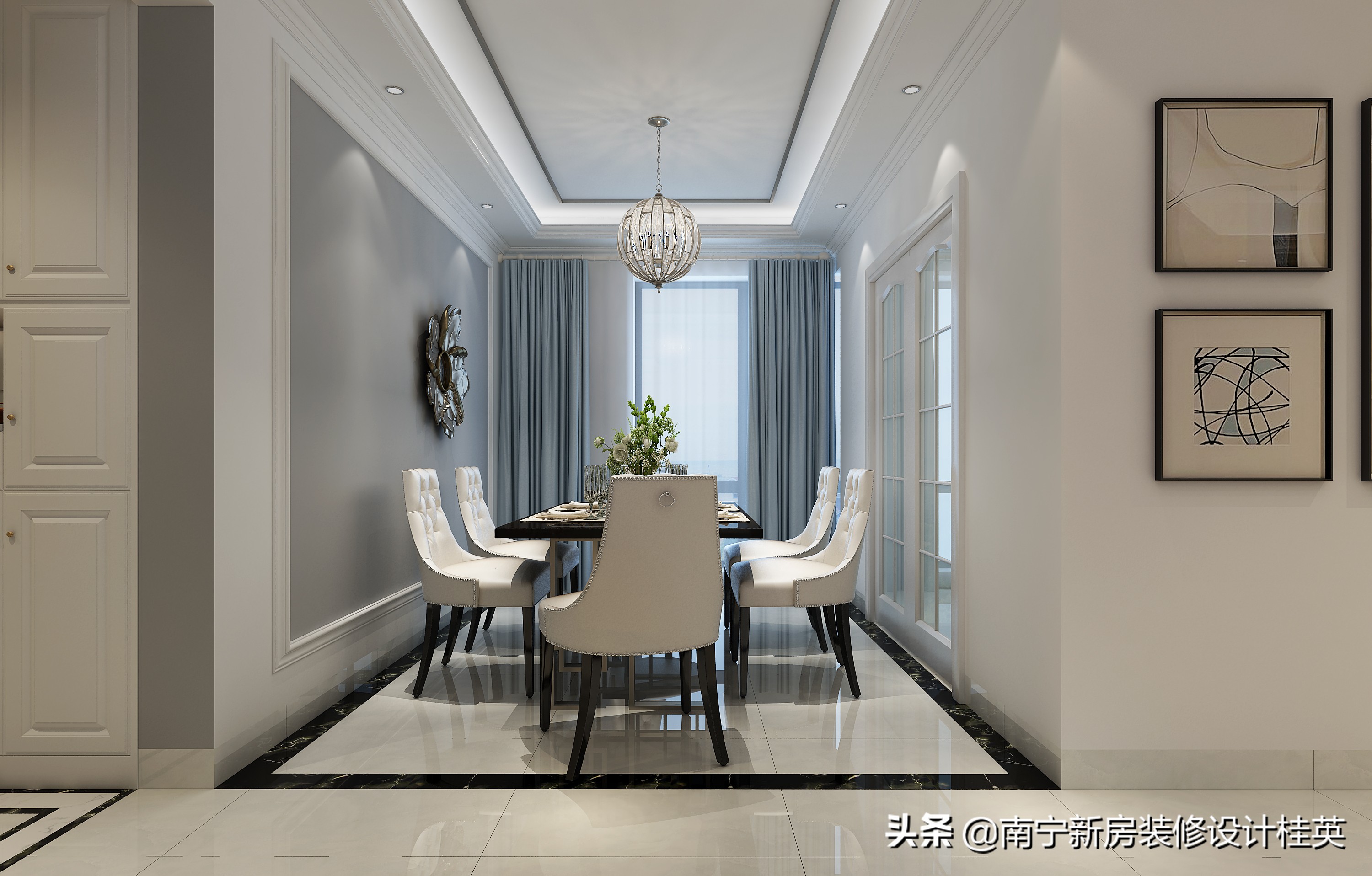 荣和悦澜山户型装修,荣和澜山府127装修效果图