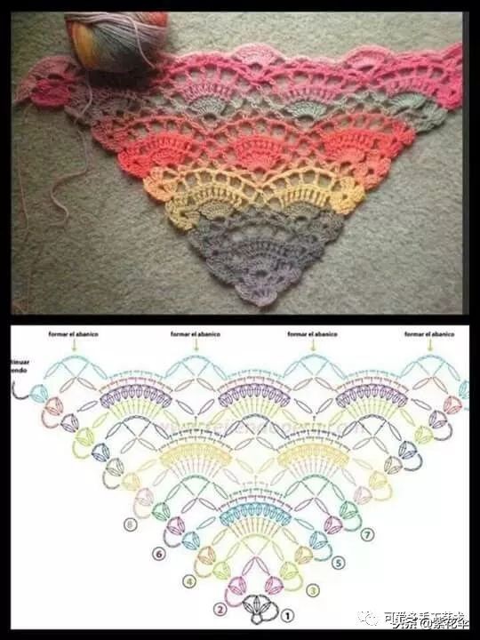 系一条三角围巾最迷人，忽冷忽热都能让你美上天！（附教程）