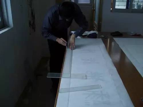 书画装裱全过程,书内画外