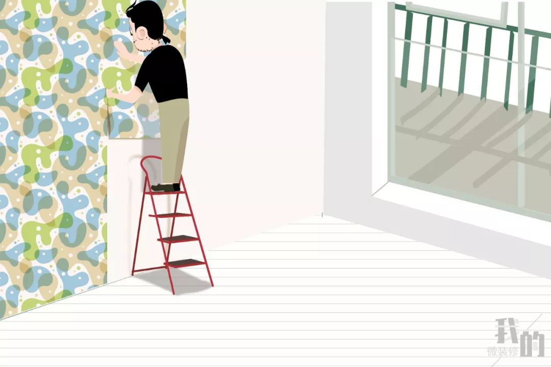 墙纸墙布贴出来的效果图,家庭装修贴墙纸墙布前墙怎样处理