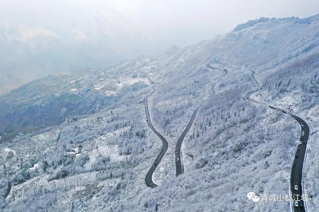 无雪不成冬,都江堰玩雪一日游