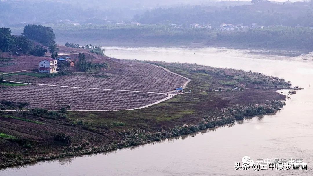 嘉陵江礼安,嘉陵江边周子古镇