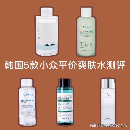 韩国好用的爽肤水推荐,韩国小众平价水乳