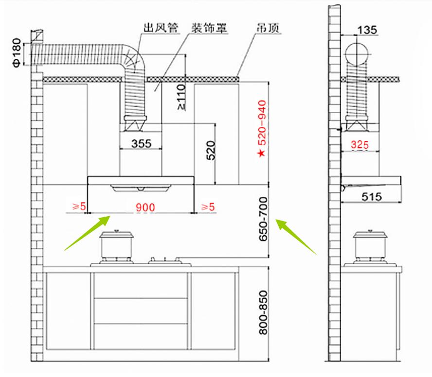 全屋定制烟机吊柜设计,全屋定制家具衣柜橱柜一门到顶