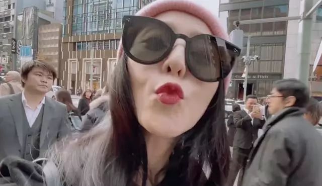 范冰冰过年vlog,范冰冰日本逛街