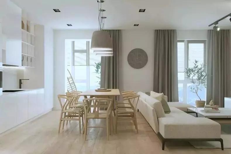 48种客餐厅设计总有一款适合你,客厅餐厅怎么设计好看