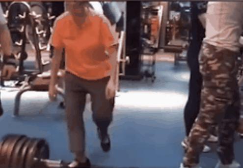 最强健身房扫地僧,健身房扫地僧