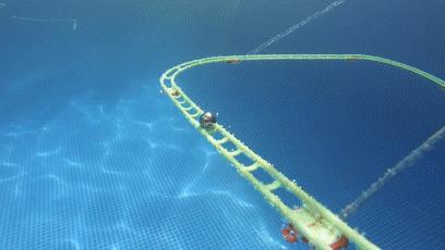 如何同时玩300颗弹珠？盖一座3米高的弹珠城堡就好了