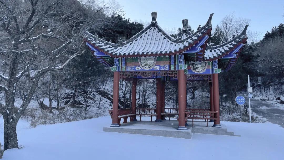 宛如仙境的景点,犹如仙境般的雪景