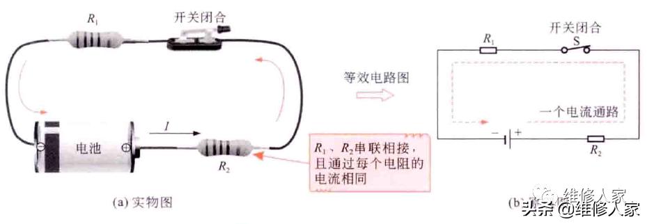 电阻的串并联及应用,电阻如何分辨串并联