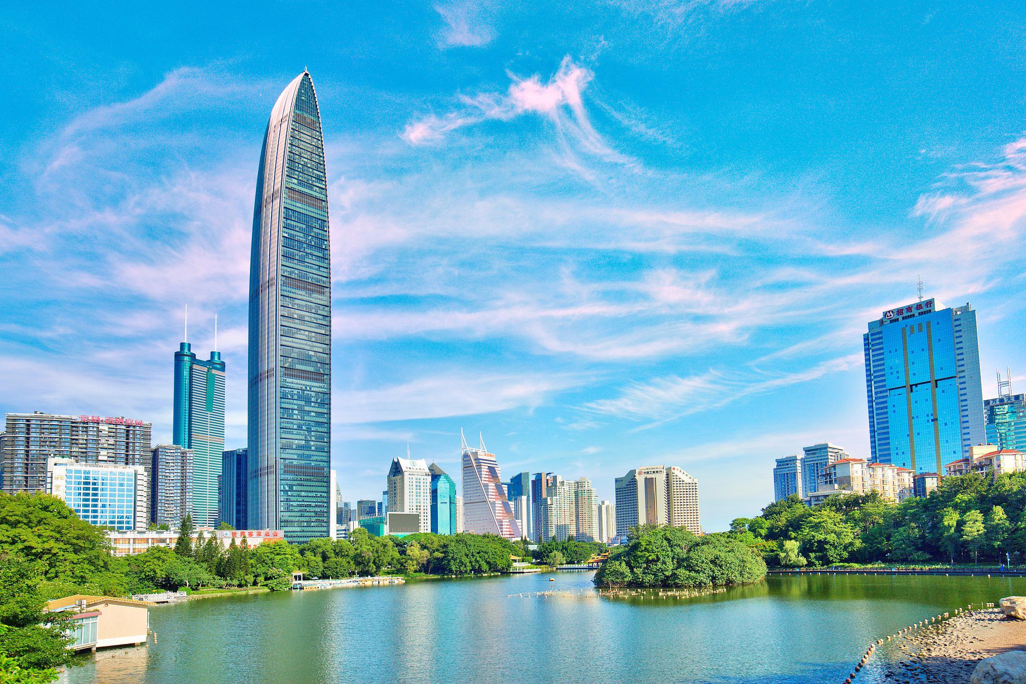 深圳标志性十大建筑,深圳十大地标建筑图