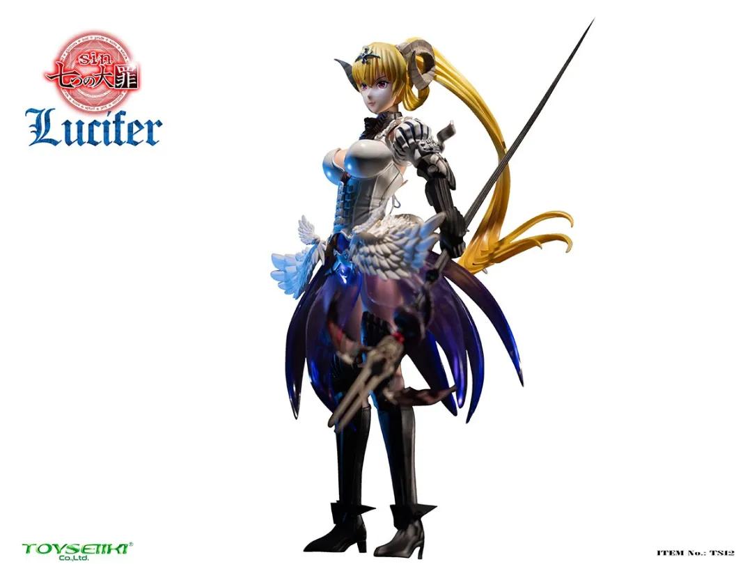 无缝包胶素体，《sin七大罪》路西法可动人偶来了