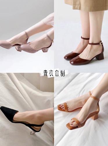 穿出高级感的凉鞋,凉鞋穿出潮流