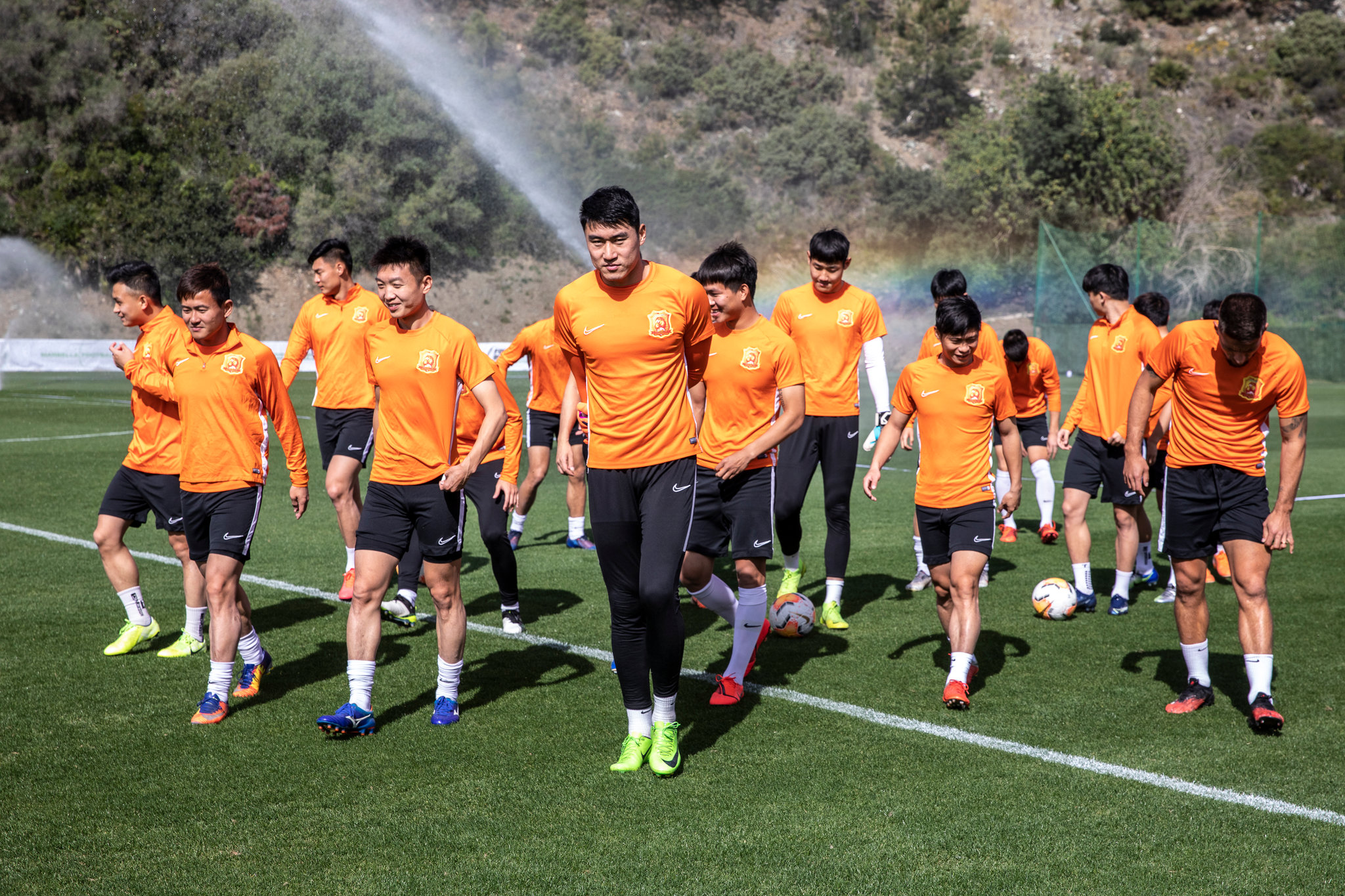 卓尔队海口冬训,卓尔最新训练消息