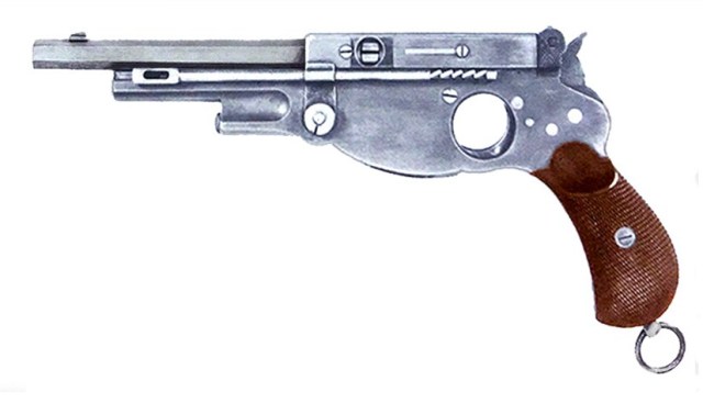 伯格曼3a手枪,伯格曼1型自动手枪