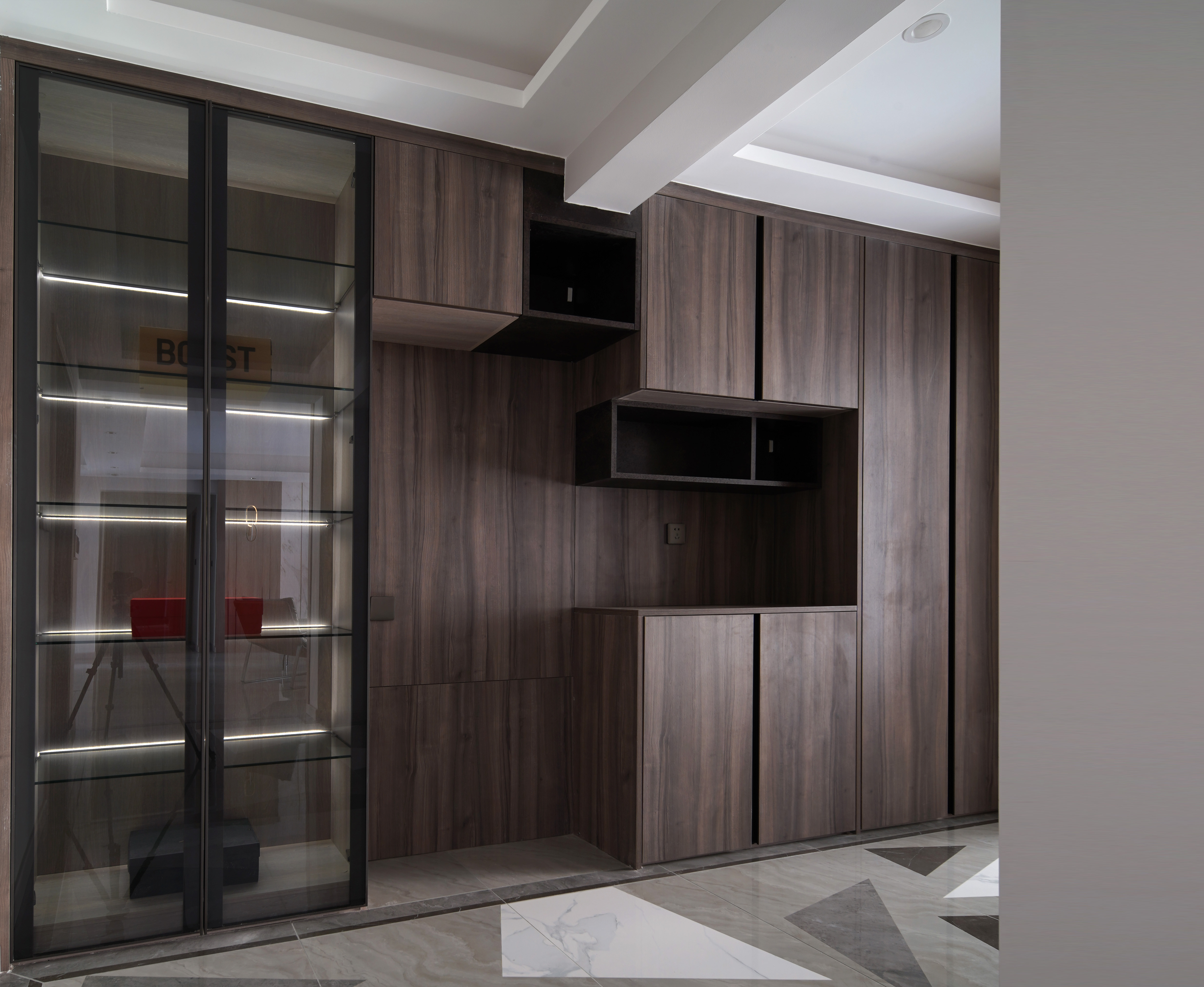 轻奢大平层风格,260平米轻奢美式大平层