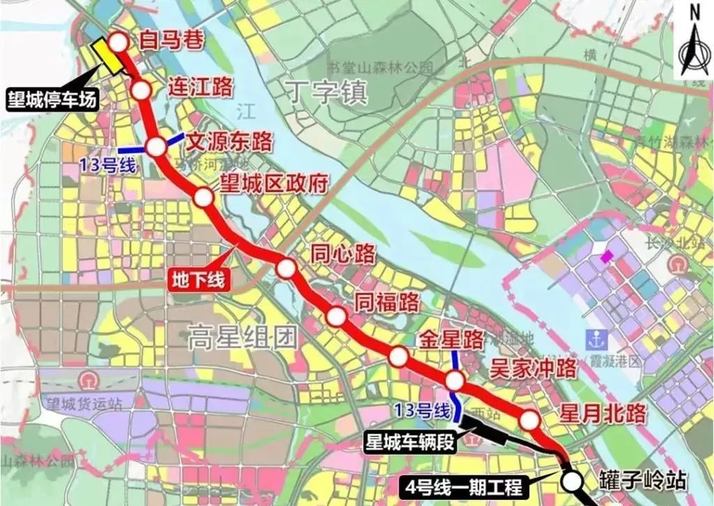 2023年长沙市重点交通项目,长沙十三五期间开工建设地铁线路