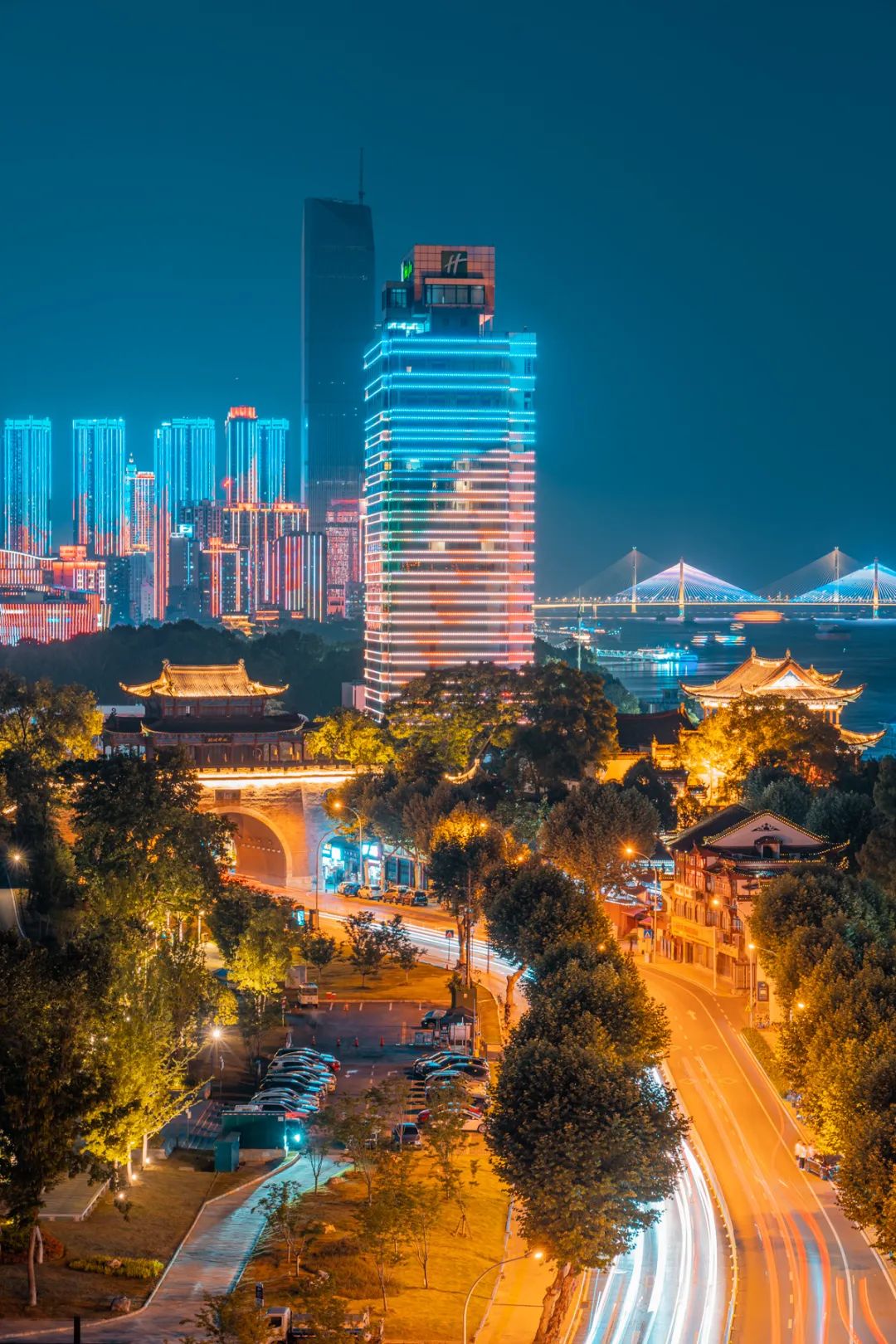 知音武汉,知音桥汉阳汉口方向