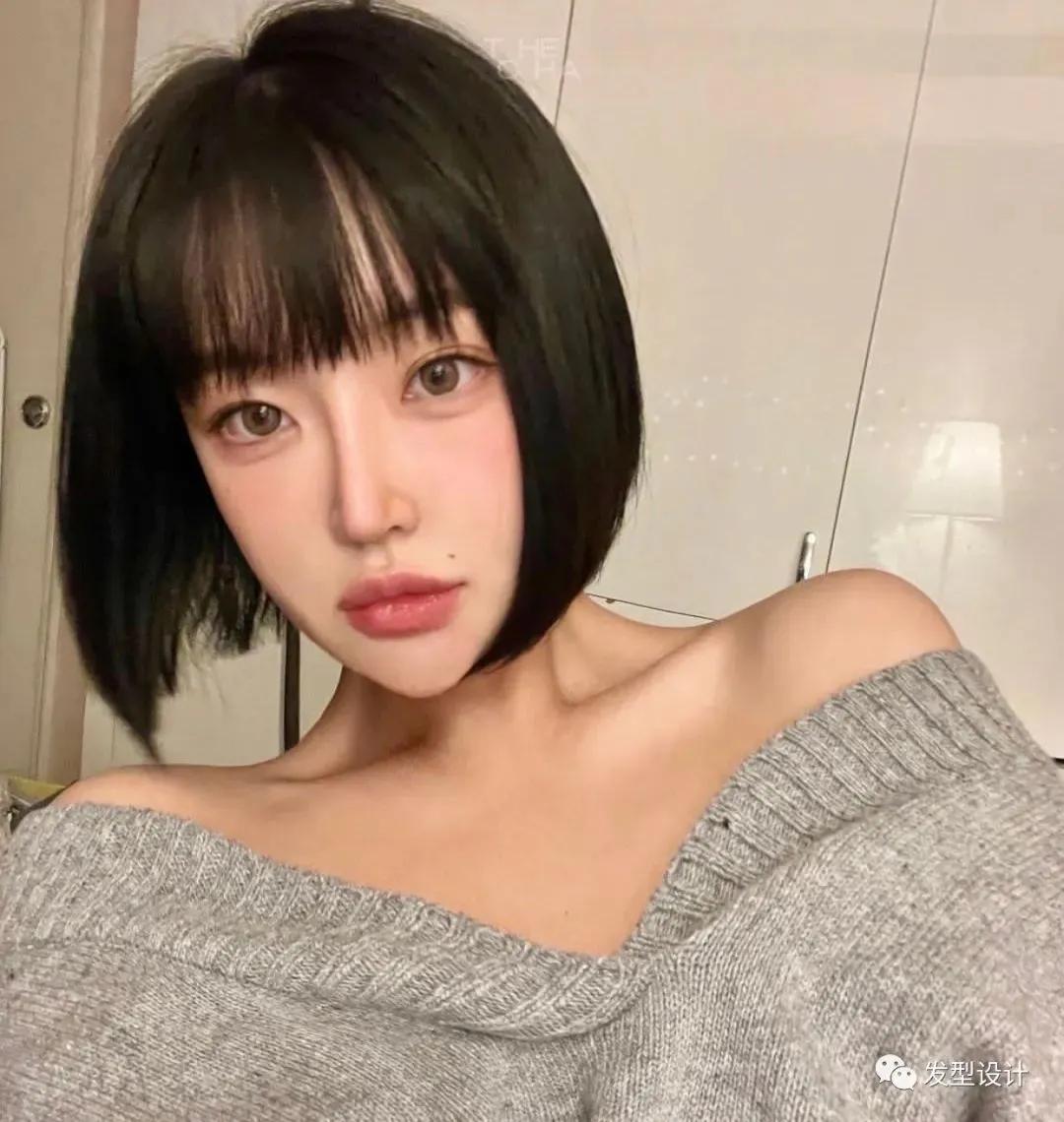 短发推荐大圆脸利落,2021圆脸大脸最火短发