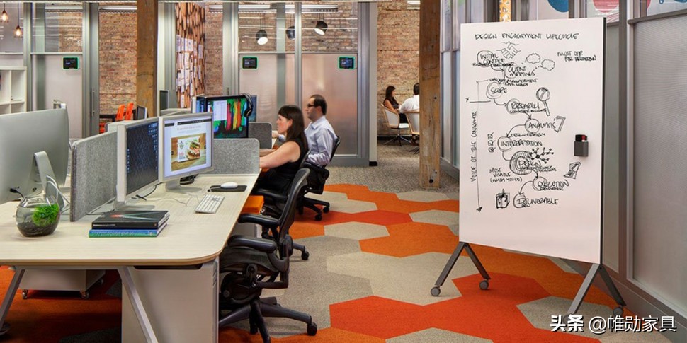 给自己的办公室添色彩,办公室的空间色彩