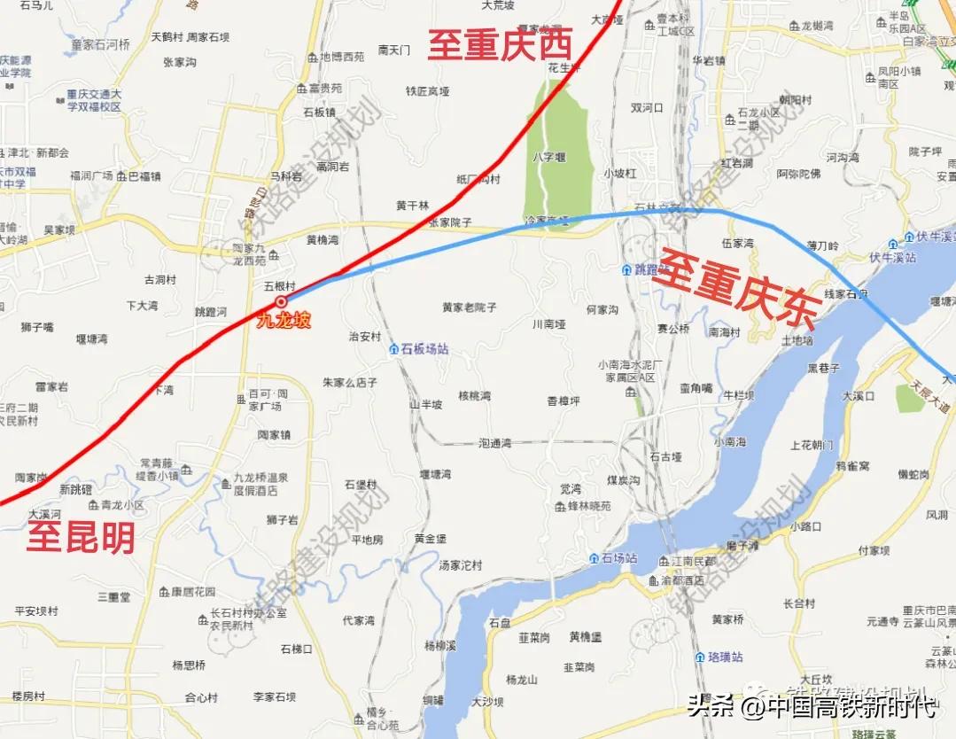 京昆通道最快路线,京昆高铁安康至成都方向线路
