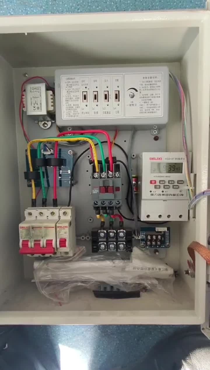 智能水泵控制箱接浮球开关,生活泵房水箱浮球水位控制器