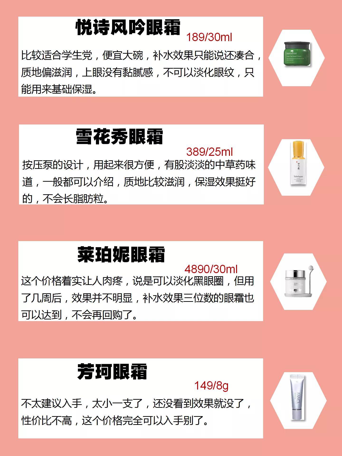 什么眼霜平价又好用学生,几款好用还不贵的眼霜