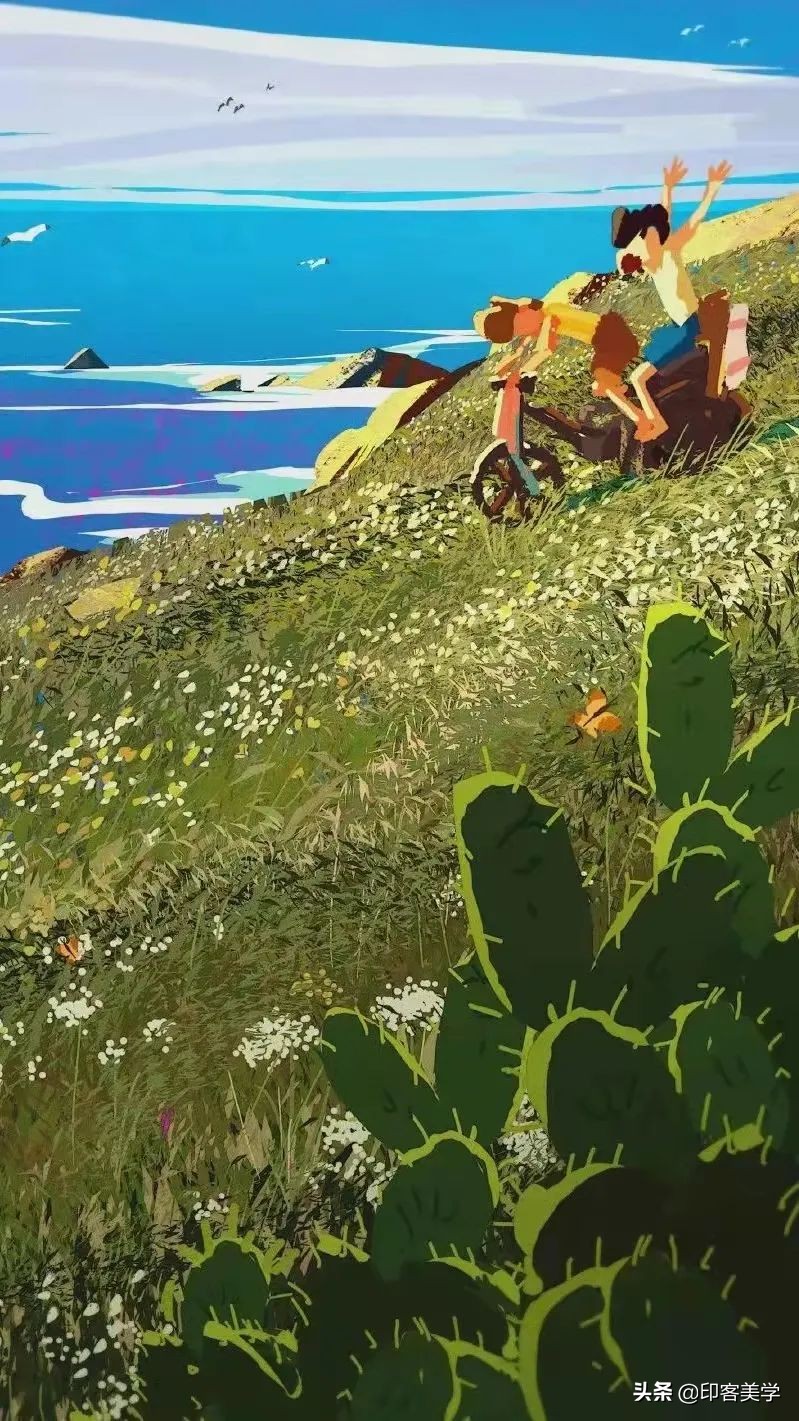 小众插画头像,分享给大家一组我的原创插画头像