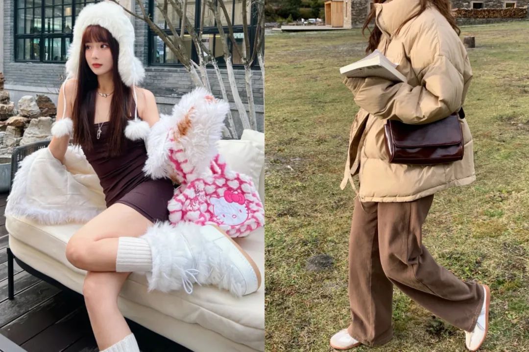 冬季露腿穿搭才真时髦,遮腿型的冬季穿搭