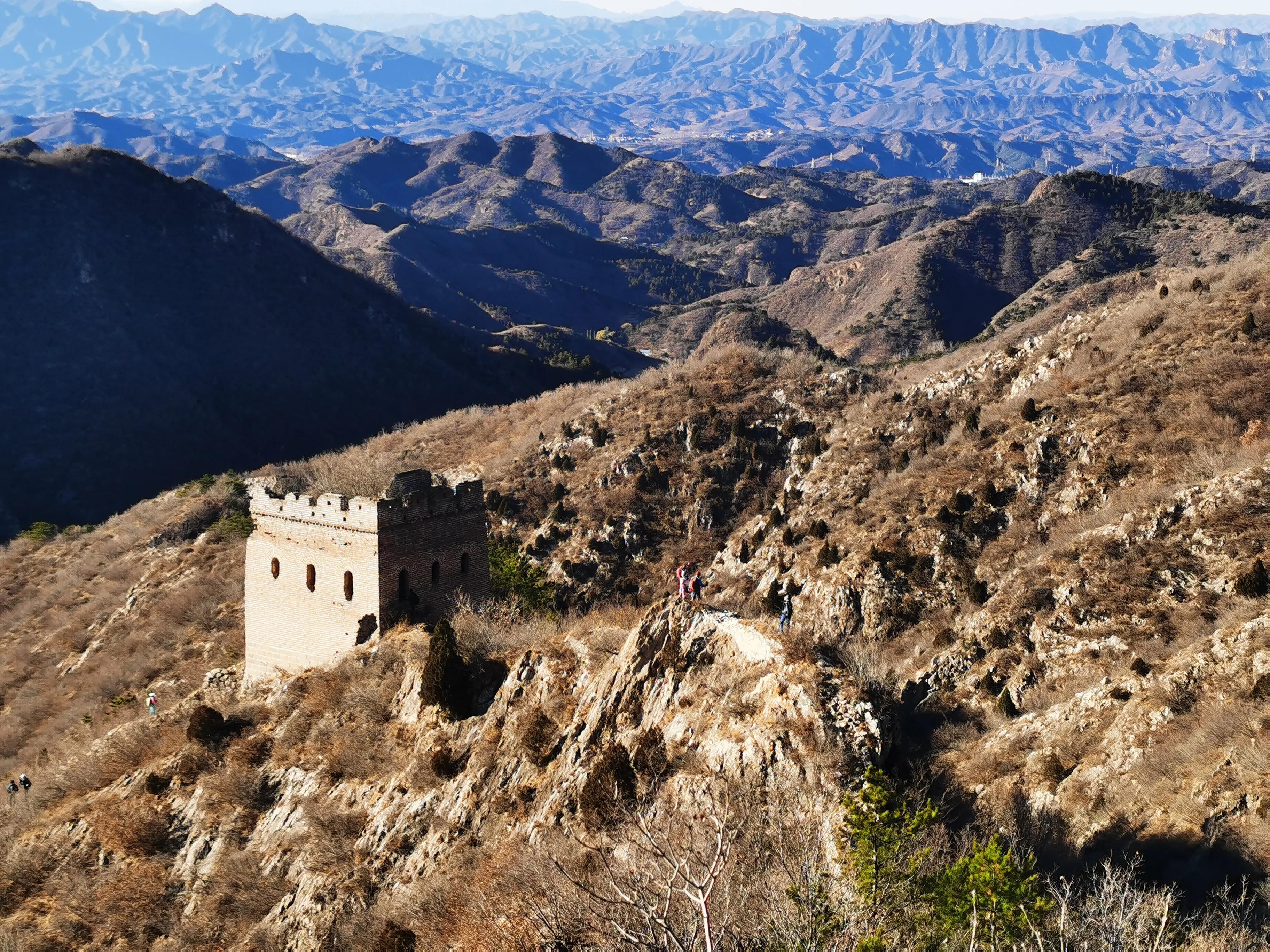 攀爬白岭关长城,白岭关长城路线图