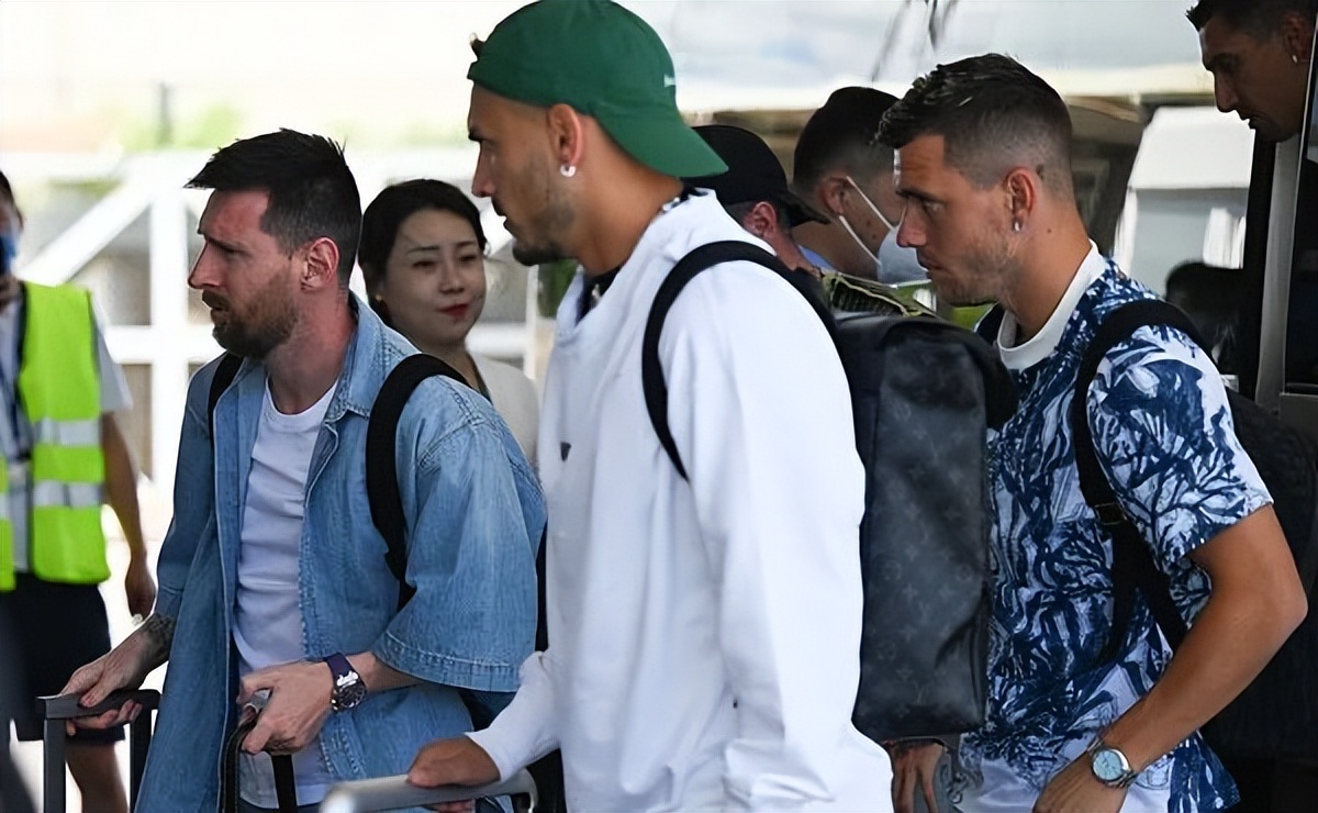 梅西现身lv,梅西穿阿根廷卡塔尔世界杯球衣