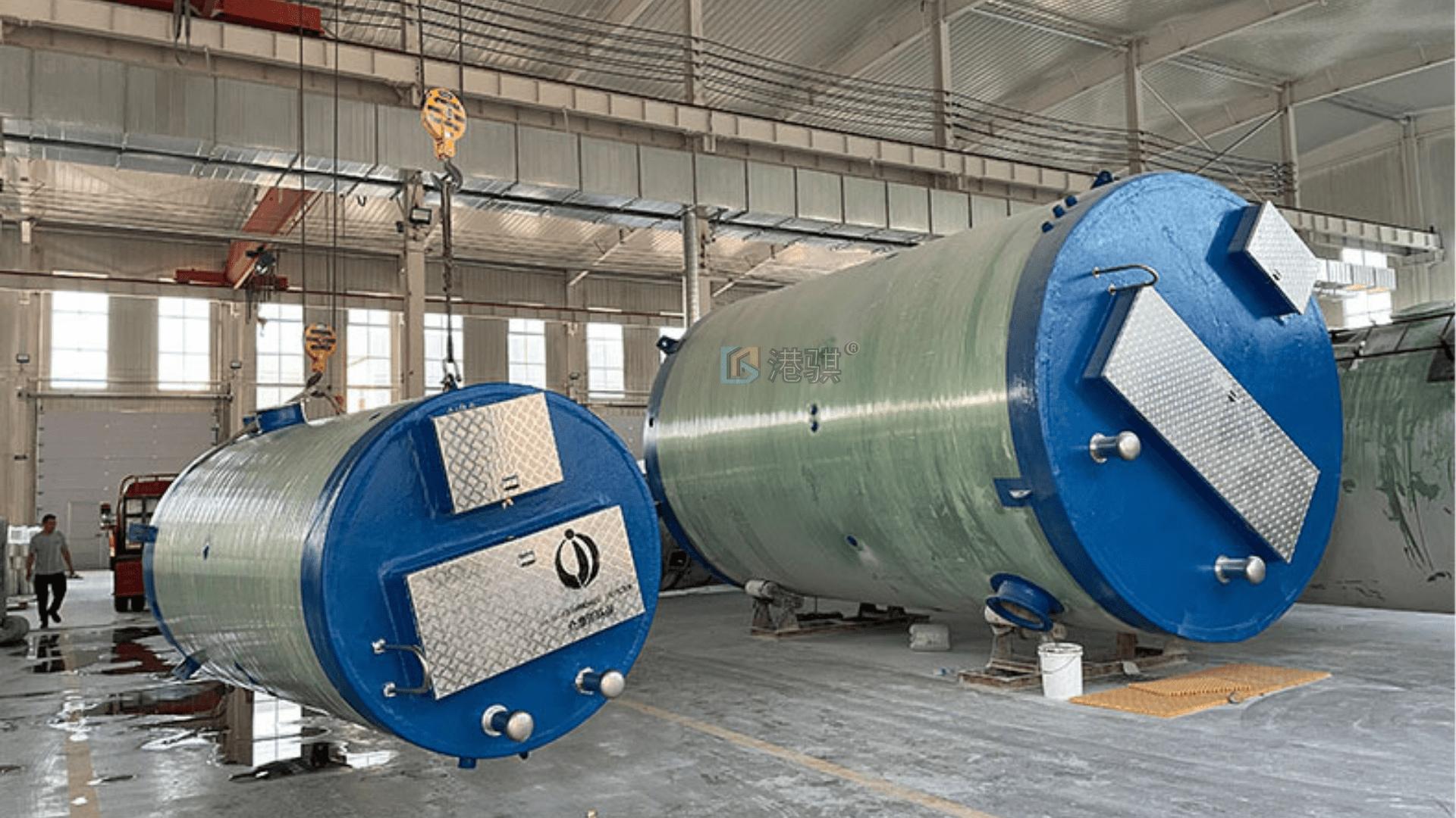 玻璃钢污水提升泵站配置以及优点,玻璃钢污水提升泵站规格