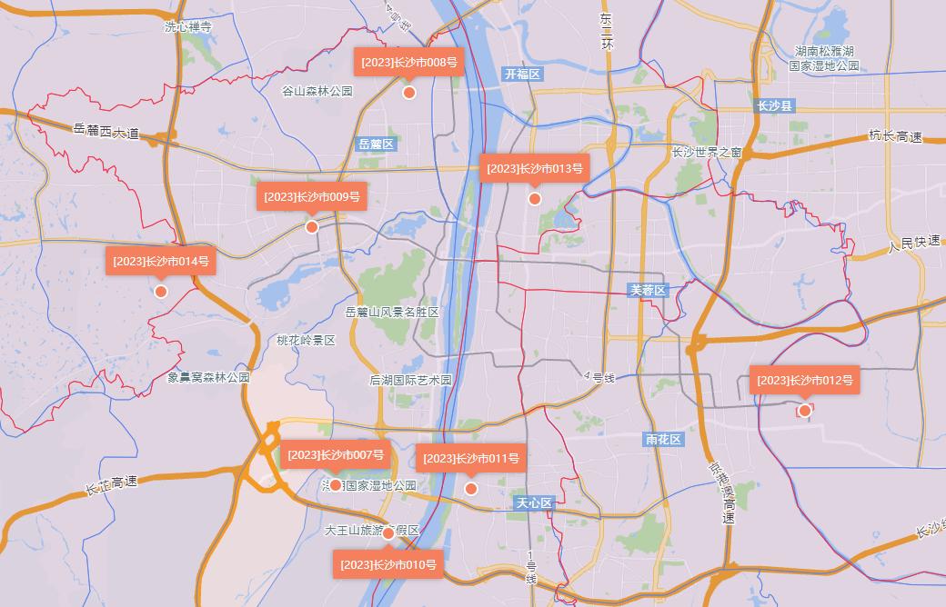 长沙首批36宗供地中标名单,2023年长沙第一批集中供地结果