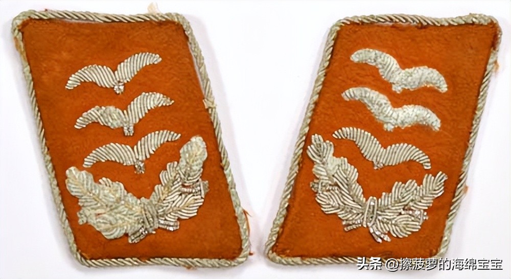 二战德国军衔级别对照表,二战德国空军标识