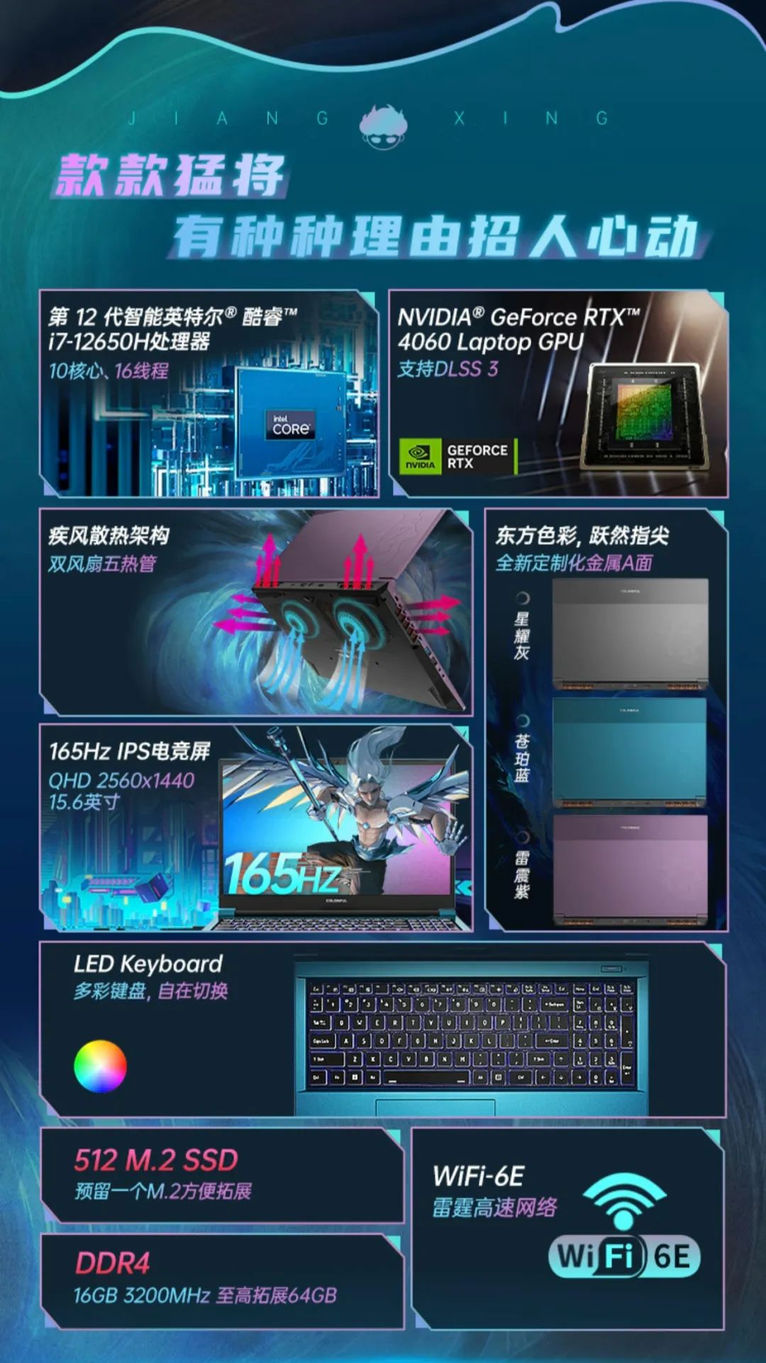 i7+RTX4060游戏本只卖5899元！七彩虹新版将星X15-AT值得买吗？