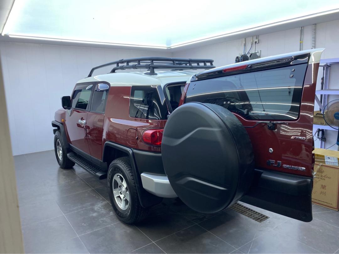 翻新07款丰田酷路泽,07年丰田fj酷路泽翻新