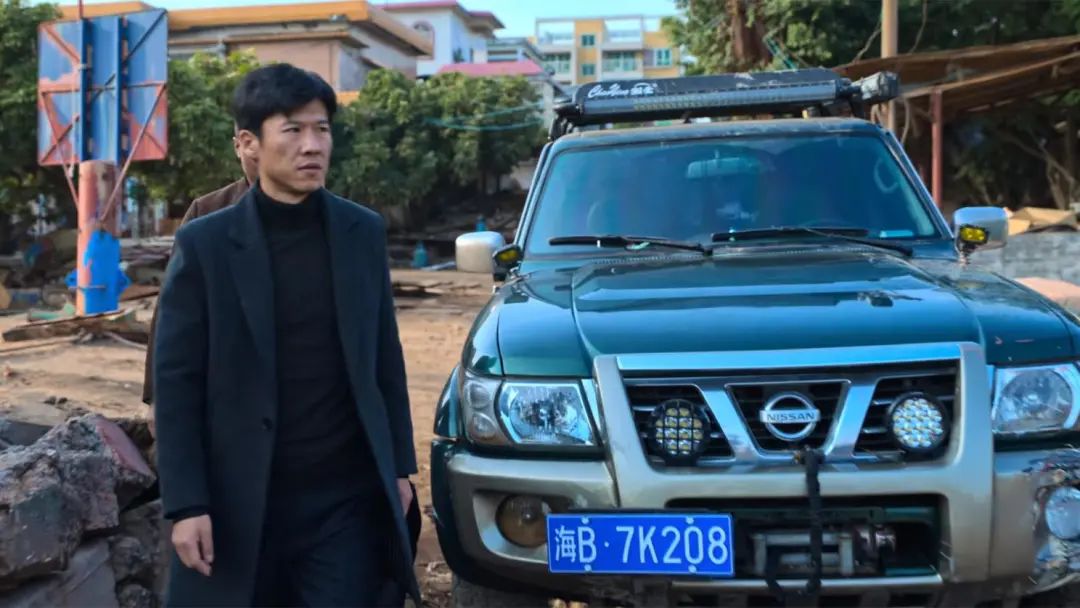 狂飙陈书婷霸气时刻,狂飙陈书婷开的车