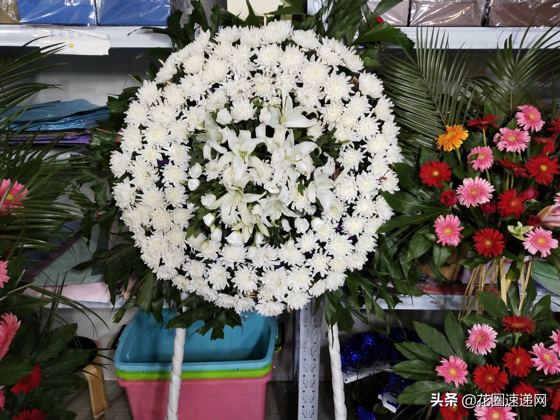 送花圈什么时间送合适,代买花圈有什么讲究