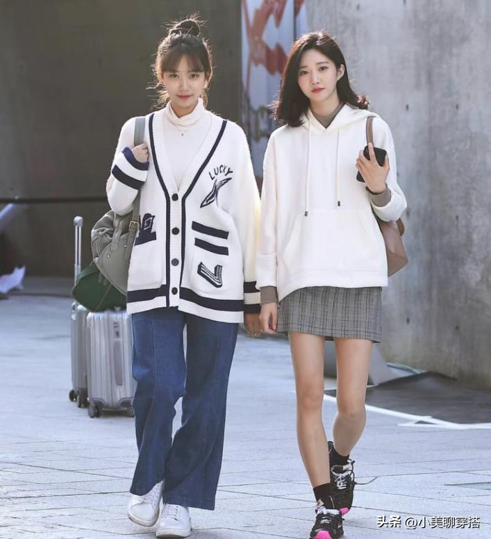 2019韩国首尔街拍秋冬,韩国街拍时髦大方好看实用