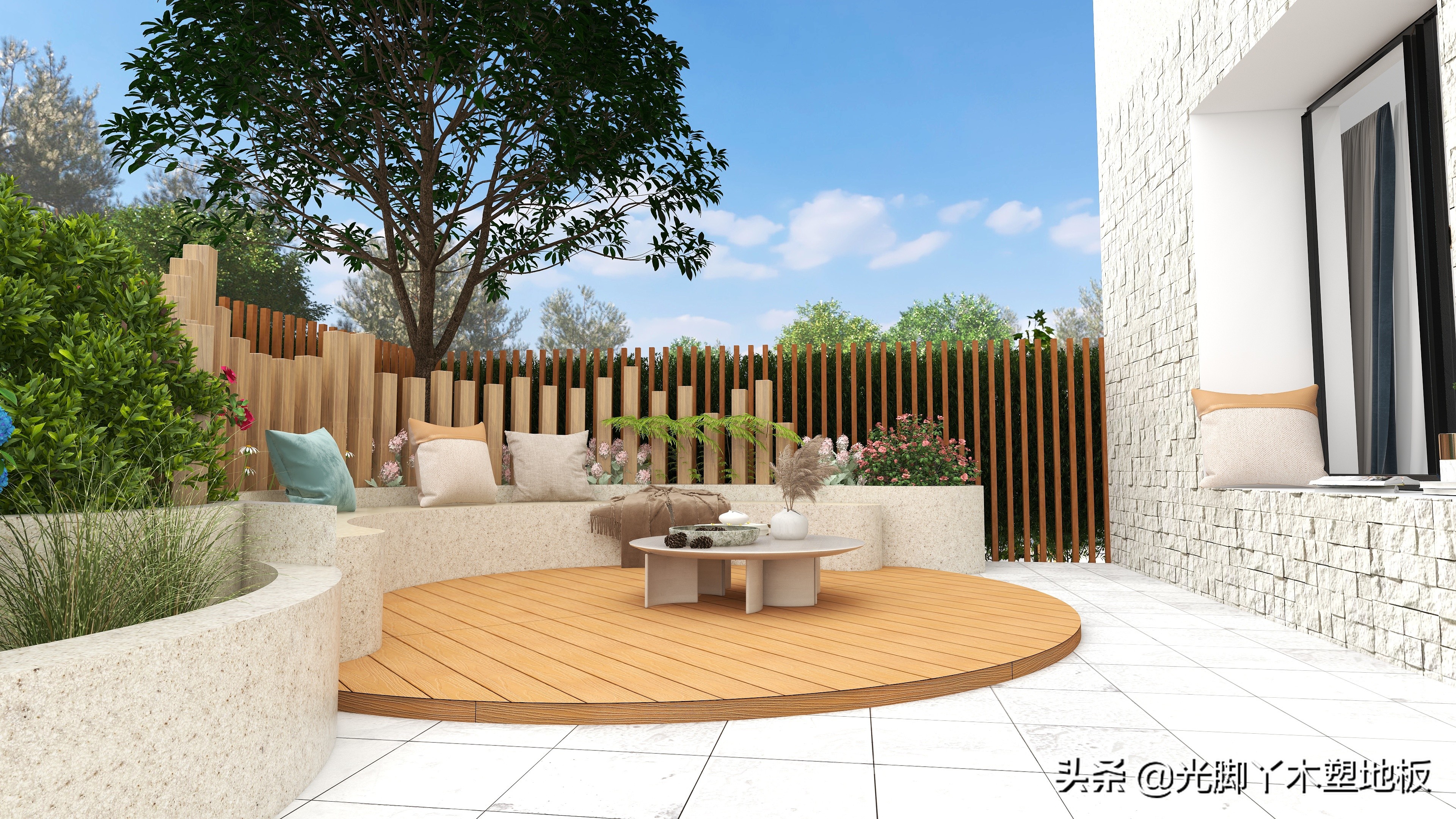 木塑/塑木地板如何安装呢？今天先简单分享一下，后面再细化操作