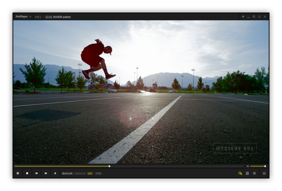 Windows视频*放播**器：PotPlayer