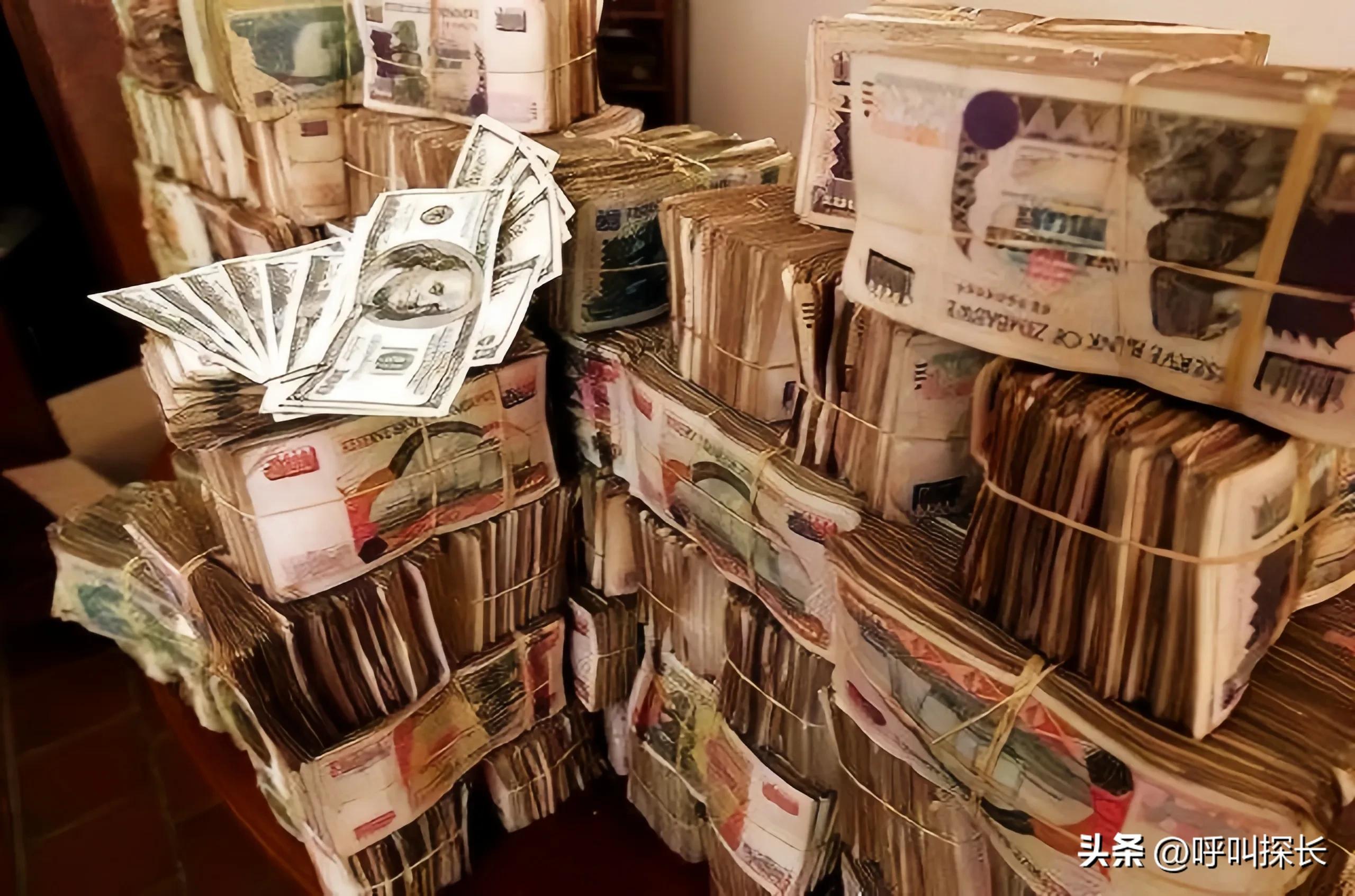 比浙江义乌还牛？钱论斤?本国人：不！我们用推车