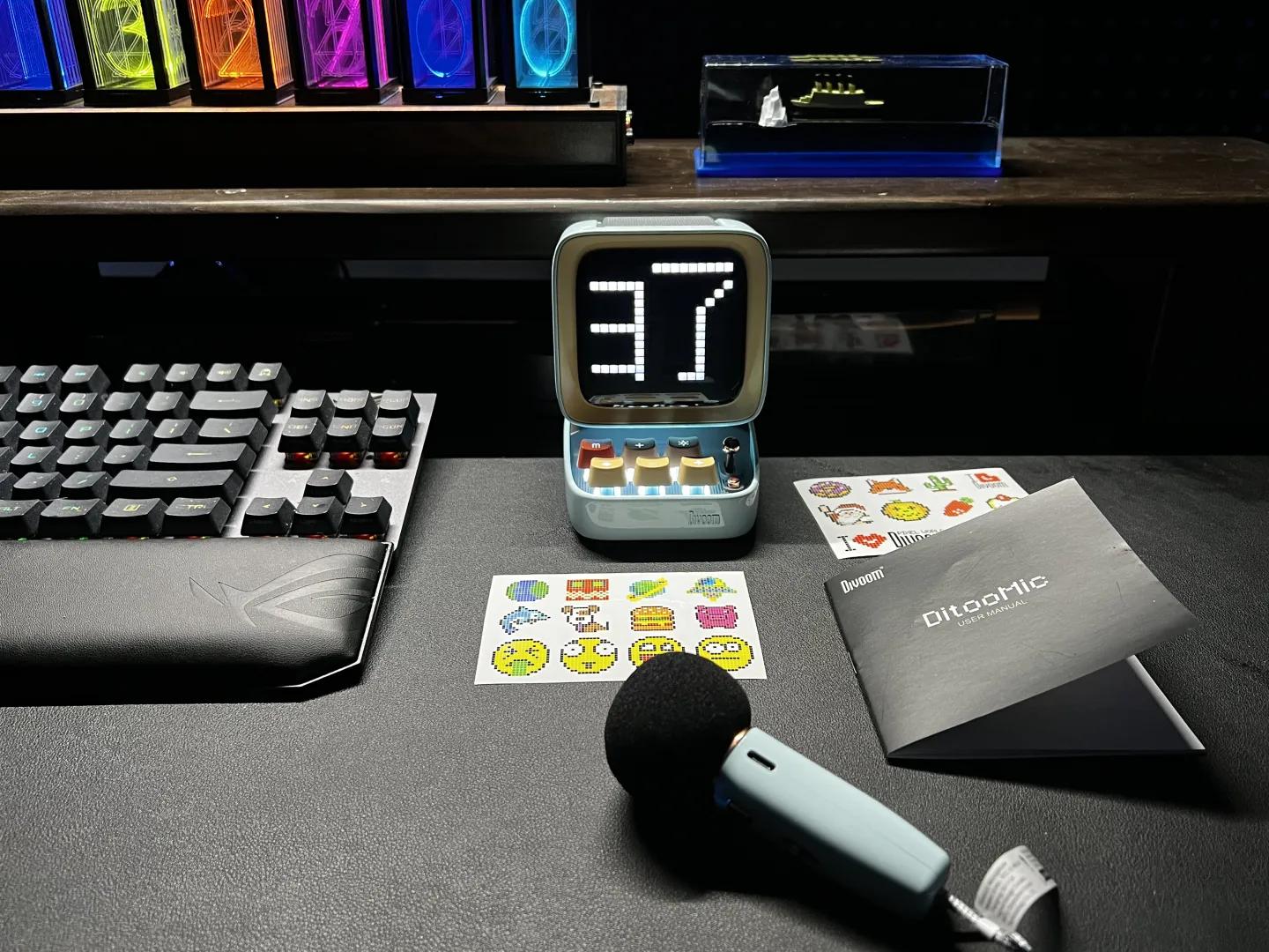 桌面好物推荐，Divoom点音桌搭音箱测评