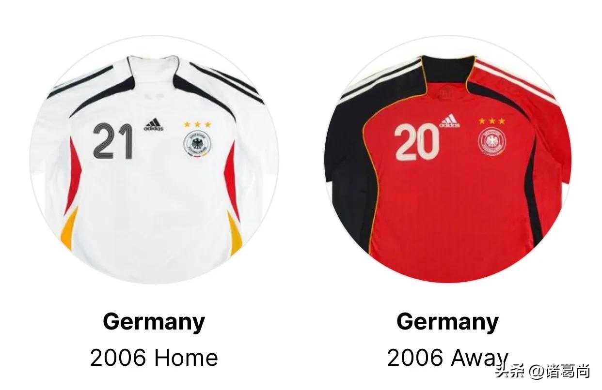 九四年世界杯德国队球衣,德国历年世界杯球衣