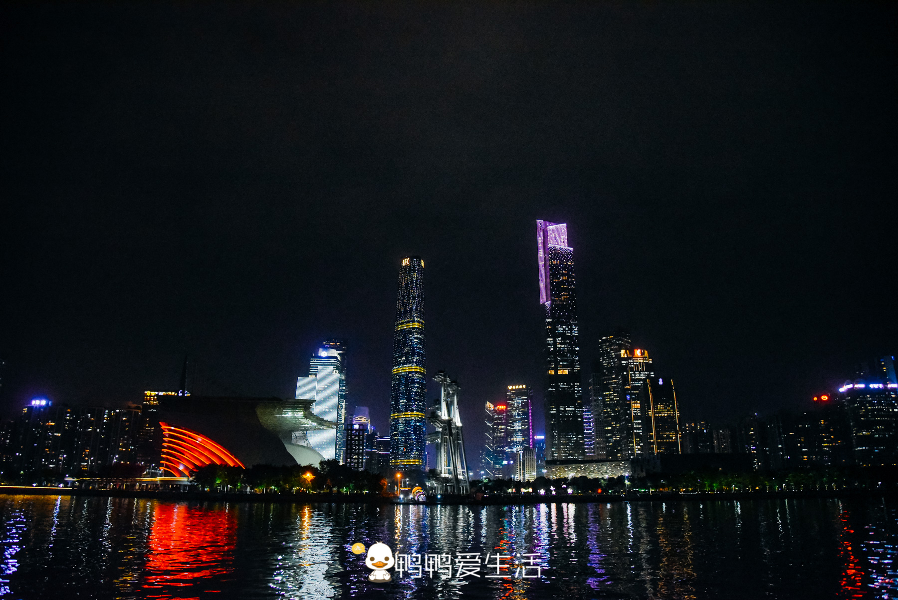 观赏广州塔夜景的最佳地点,广州塔欣赏顶尖的世界级夜景