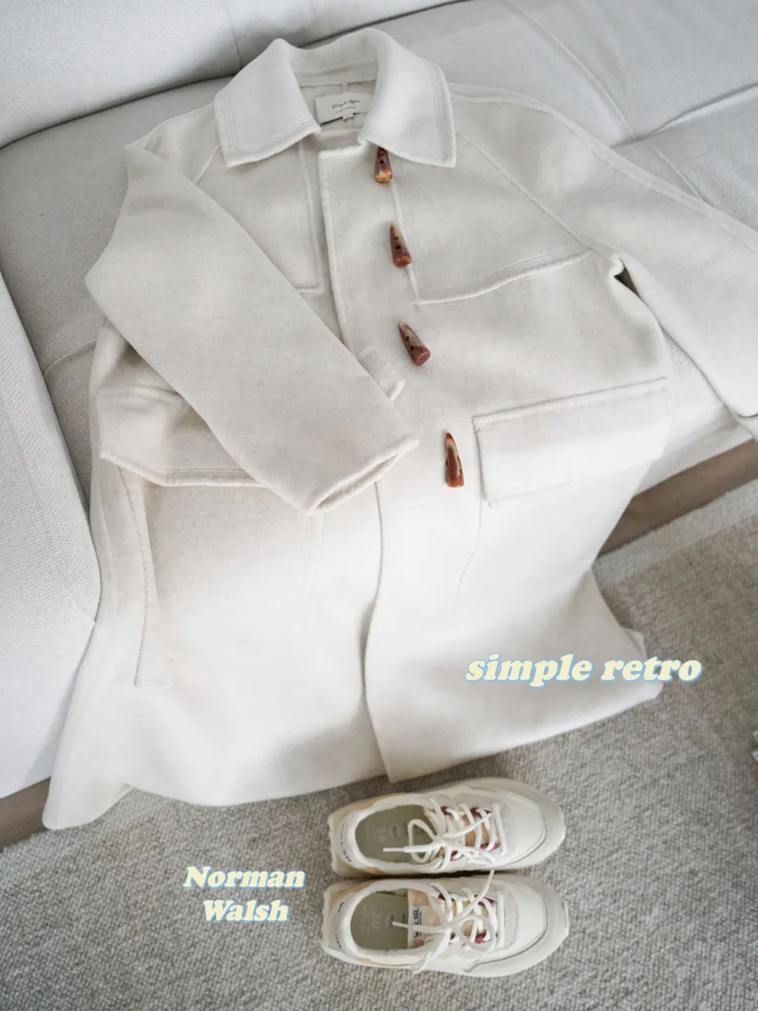 小个子拼接毛衣棉服最新款时髦,秋冬慵懒毛衣棉服内搭