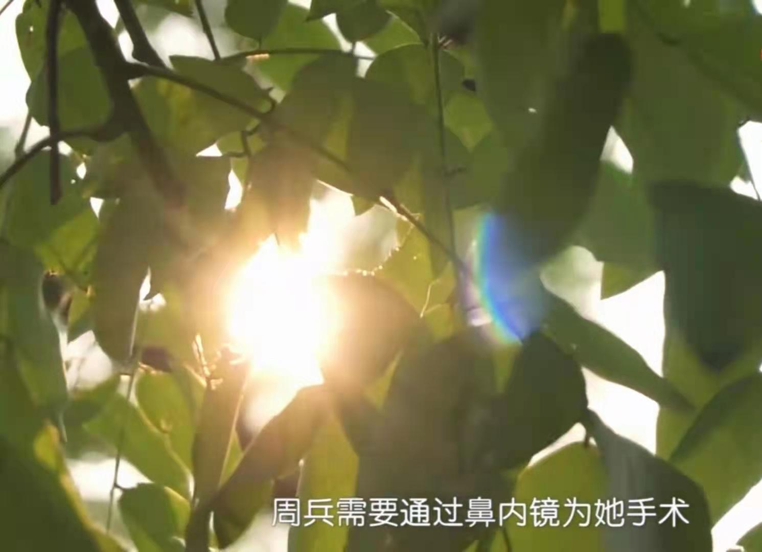 鼻子里长肿瘤的女孩儿,女子鼻子上长肿瘤