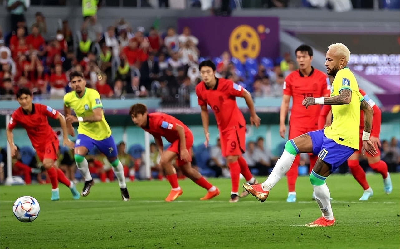 巴西大胜韩国孙兴慜,亚洲足球惨败