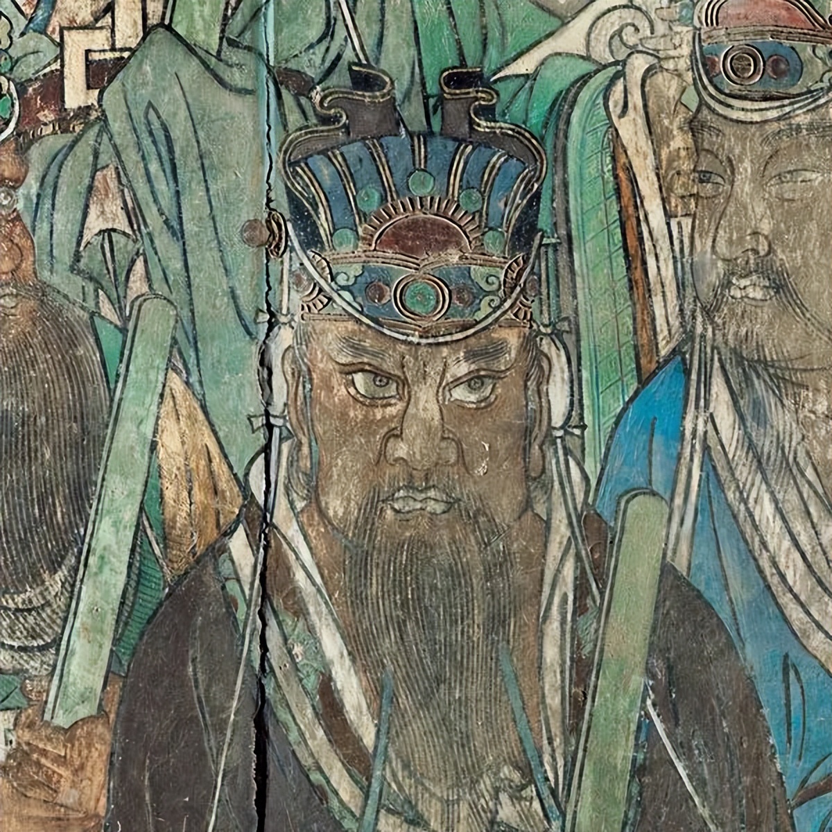 永乐宫三清殿里有几位神仙,永乐宫壁画道家神仙